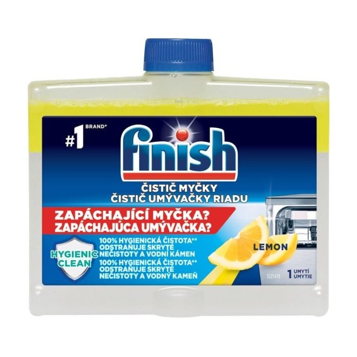 FINISH DISHWASHER CLEANER 250 ML LEMON